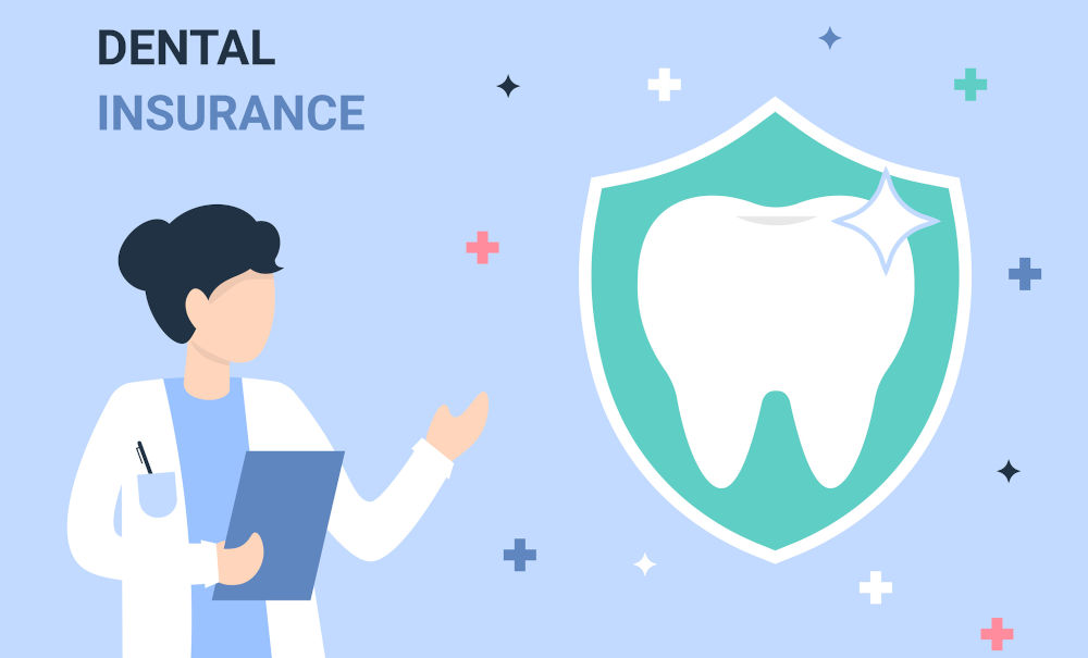 Dental insurance consultation concept showing a comparison of providers and coverage evaluation in Canada.